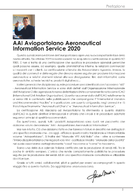 Avioportolano Italia 2020 - prefazione