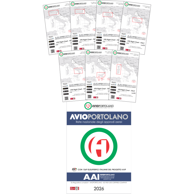 Carte Italia + Avioportolano