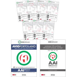 Carte Italia + Manuale VFR...